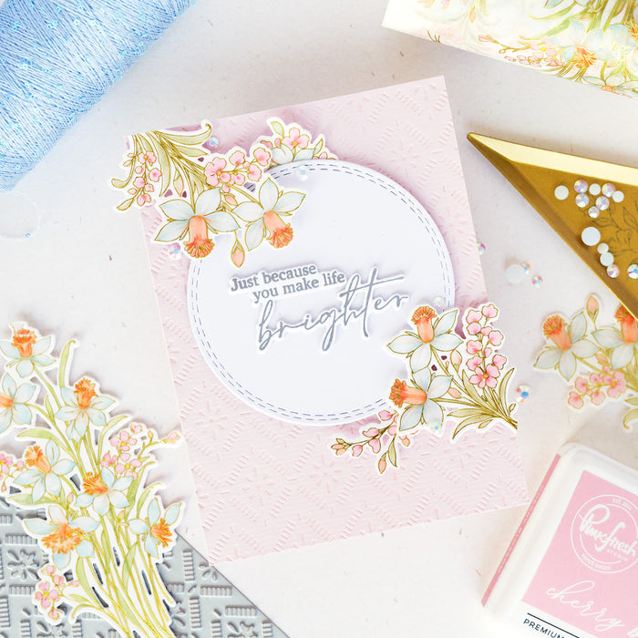 Dashing Daisies press plate