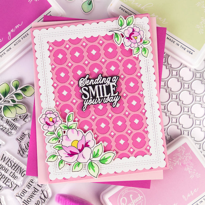 Dazzling Diamonds coverplate die