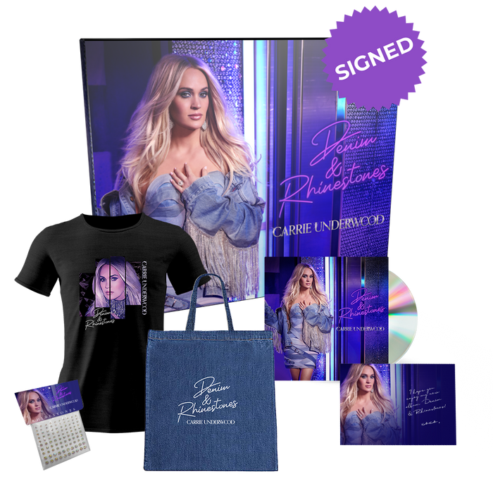 Carrie Underwood - Denim & Rhinestones CD Boxset (Signed)