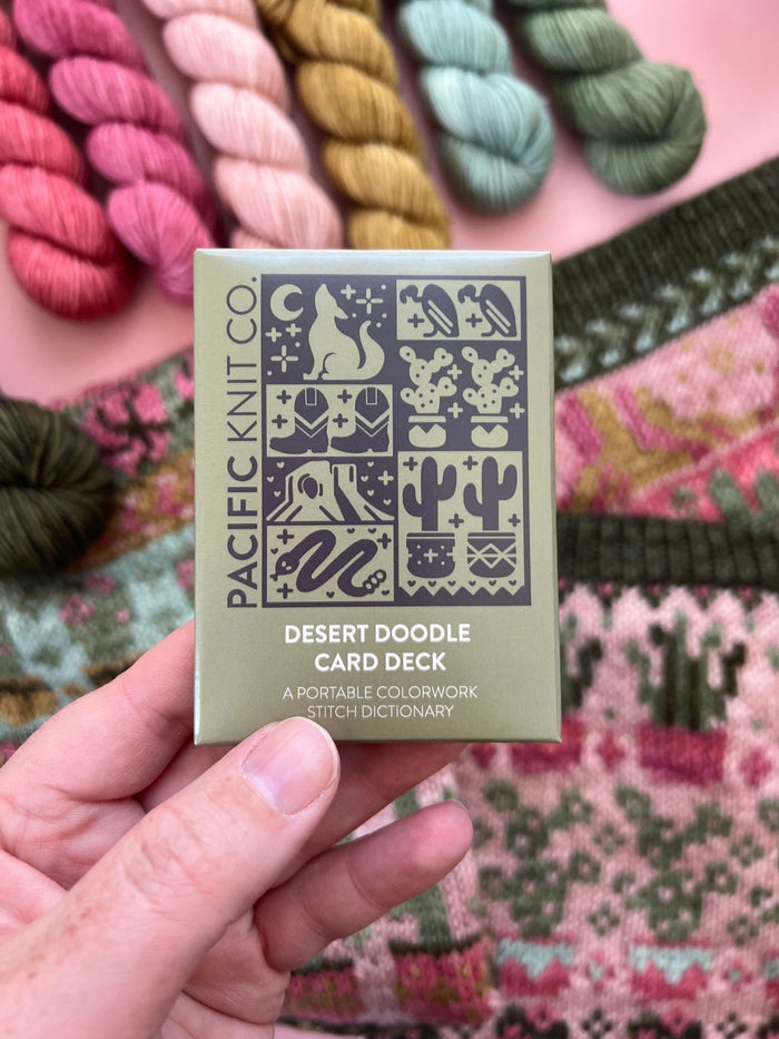 Pacific Knit Co. Desert Doodle Card Expansion Deck -  | Accessories at Michigan Fine Yarns