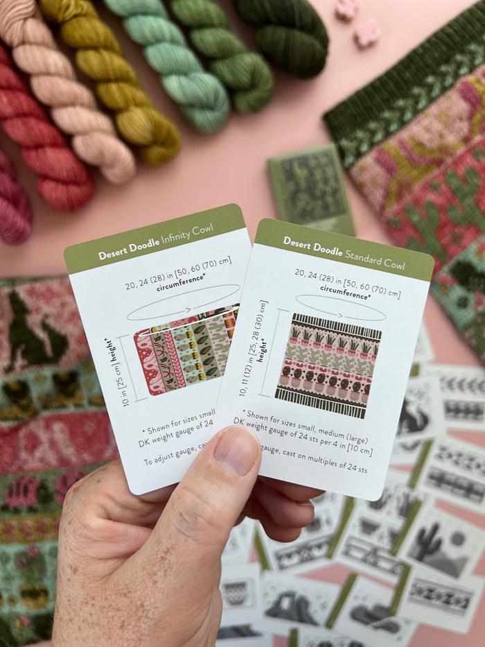 Pacific Knit Co. Desert Doodle Card Expansion Deck -  | Accessories at Michigan Fine Yarns