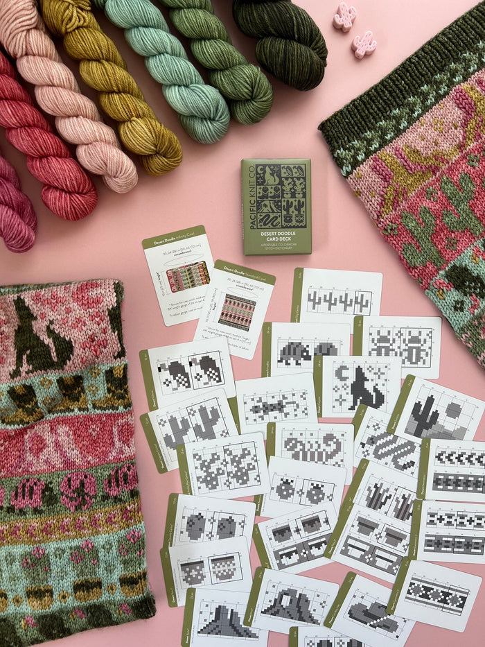 Pacific Knit Co. Desert Doodle Card Expansion Deck -  | Accessories at Michigan Fine Yarns