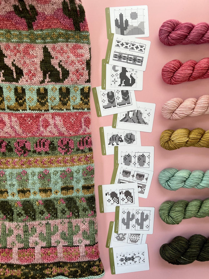 Pacific Knit Co. Desert Doodle Card Expansion Deck -  | Accessories at Michigan Fine Yarns