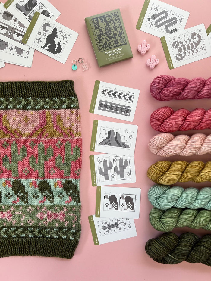 Pacific Knit Co. Desert Doodle Card Expansion Deck -  | Accessories at Michigan Fine Yarns
