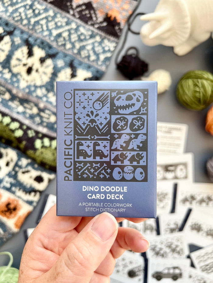 Pacific Knit Co. Dino Doodle Card Expansion Deck -  | Accessories at Michigan Fine Yarns