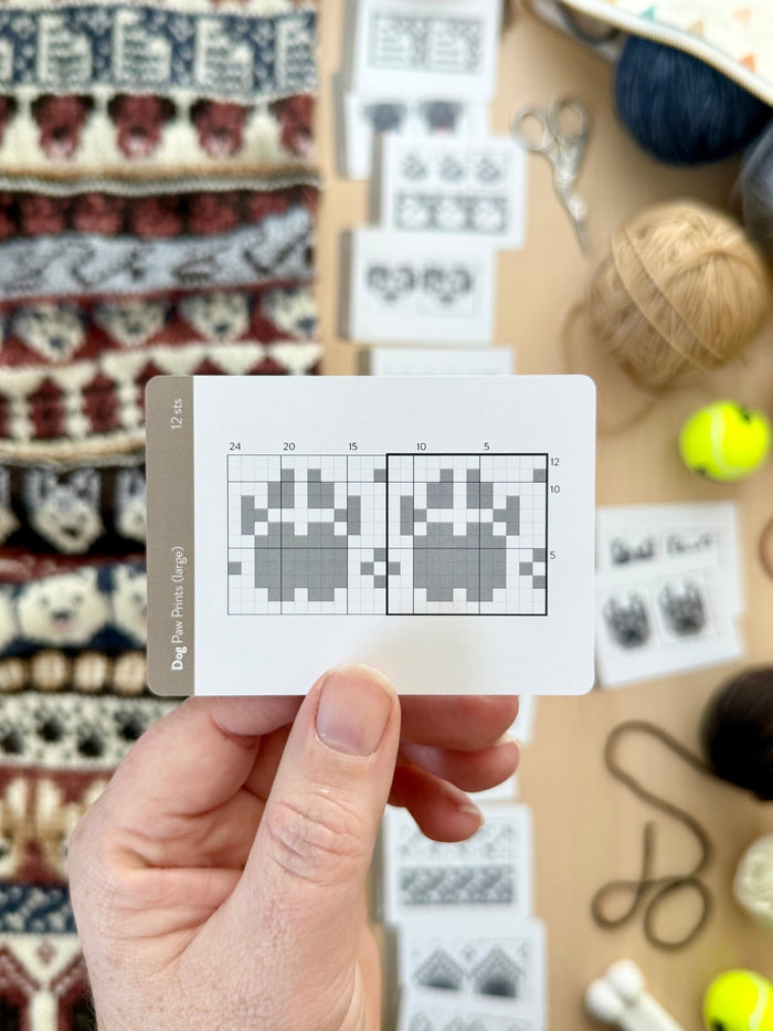 Pacific Knit Co. Dog Doodle Card Deck -  | Patterns at Michigan Fine Yarns