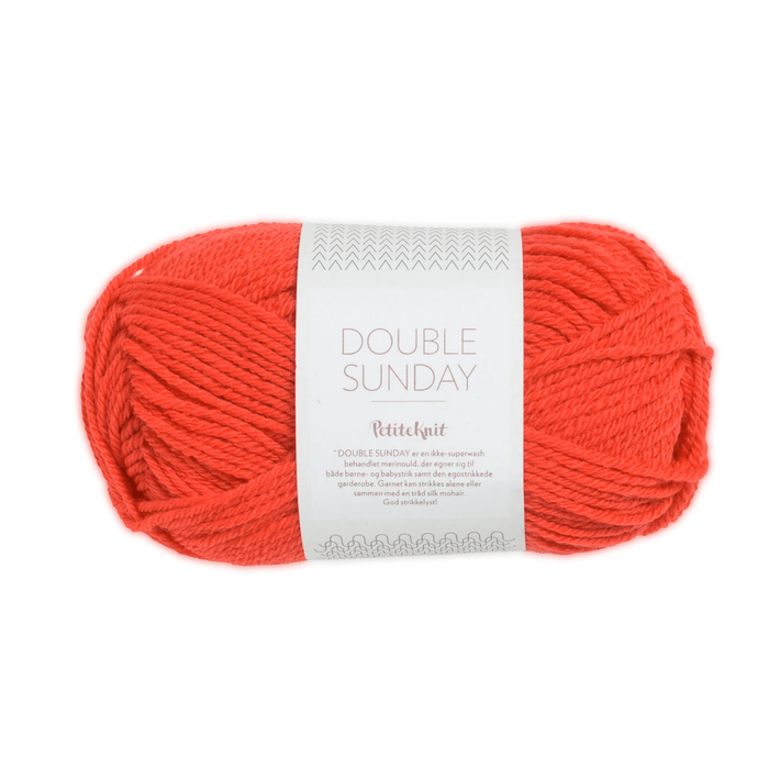 Sandnes Garn Double Sunday - 4008 - Poppy (PetiteKnit Color Palette) 7039560071185 | Yarn at Michigan Fine Yarns