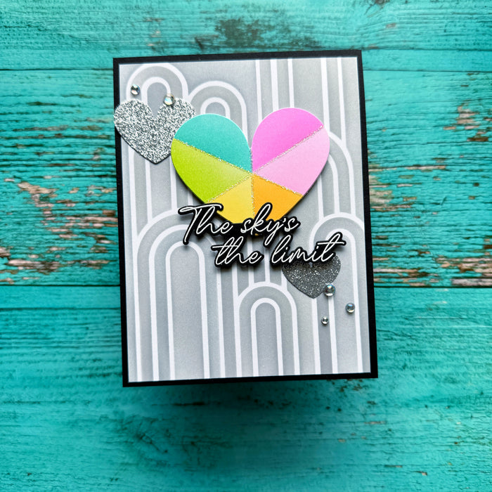 Elevated Rainbows coverplate die