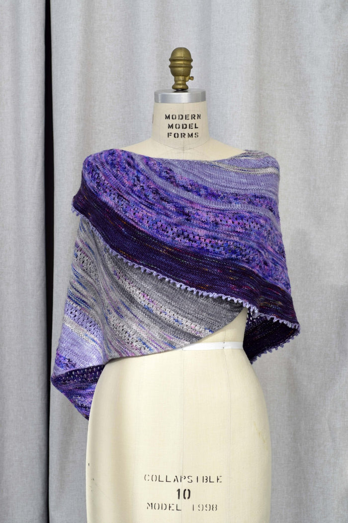 Michigan Fine Yarns Elliot Shawl Pattern (Pre - Order) - Booklet + Download  | Patterns at Michigan Fine Yarns