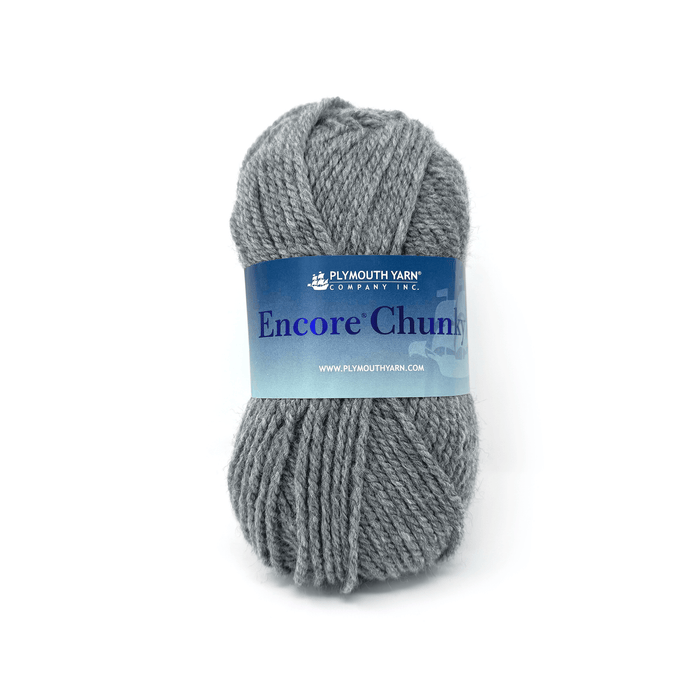 Plymouth Yarns Encore Chunky - 194 - Light Grey 843273004777 | Yarn at Michigan Fine Yarns