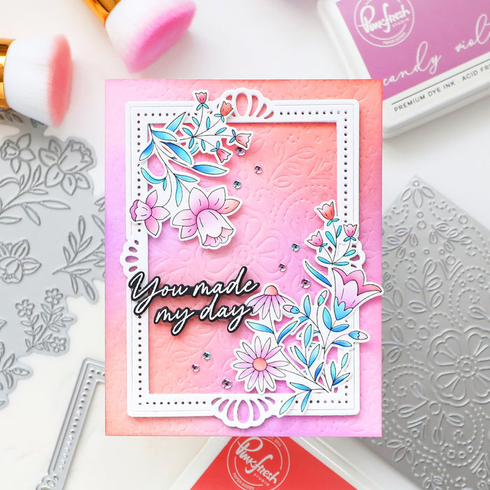 Essentials: Fancy Rectangle Frame die