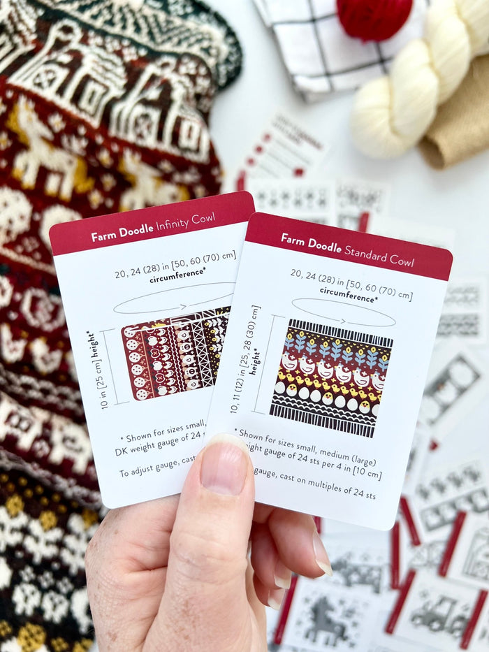 Pacific Knit Co. Farm Doodle Card Expansion Deck -  | Accessories at Michigan Fine Yarns