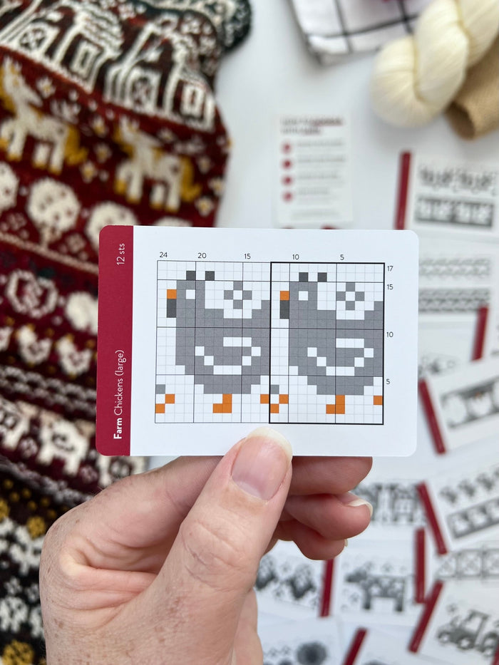 Pacific Knit Co. Farm Doodle Card Expansion Deck -  | Accessories at Michigan Fine Yarns