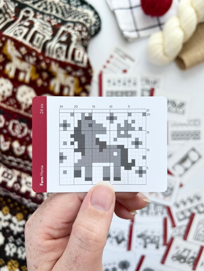 Pacific Knit Co. Farm Doodle Card Expansion Deck -  | Accessories at Michigan Fine Yarns