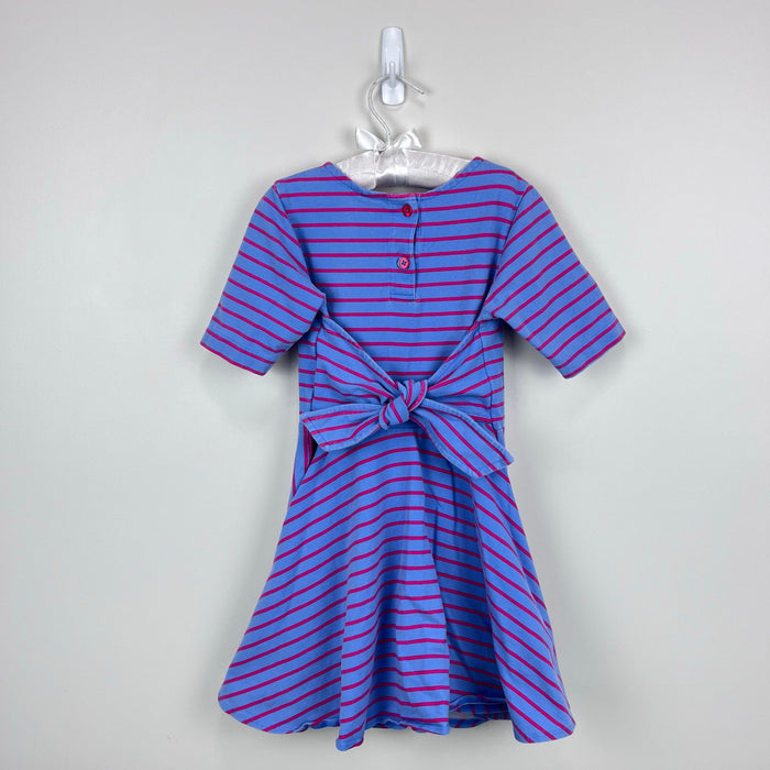 Florence Eiseman Knit Stripe Tie Dress 5T