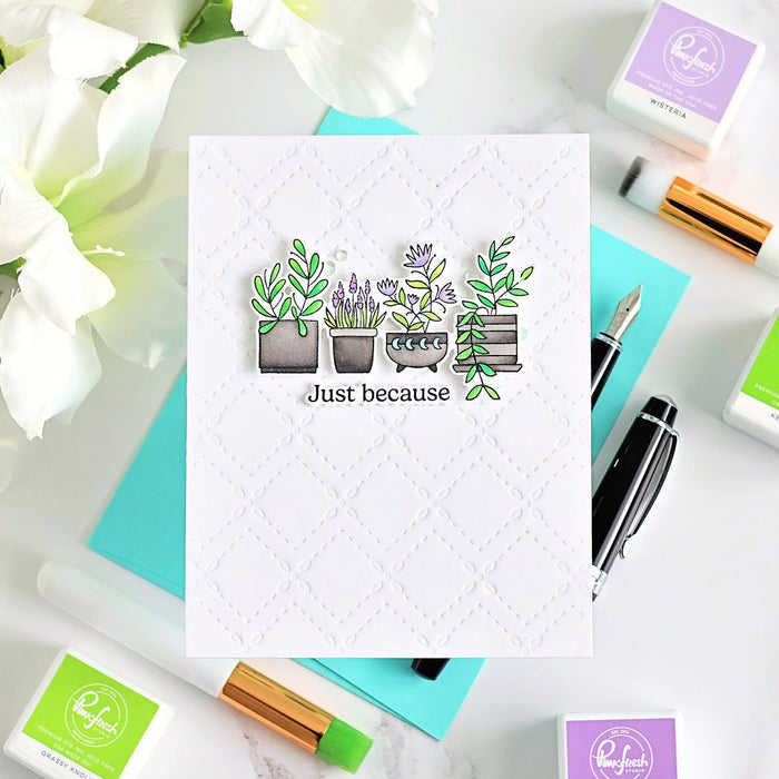 Flower Market stamp