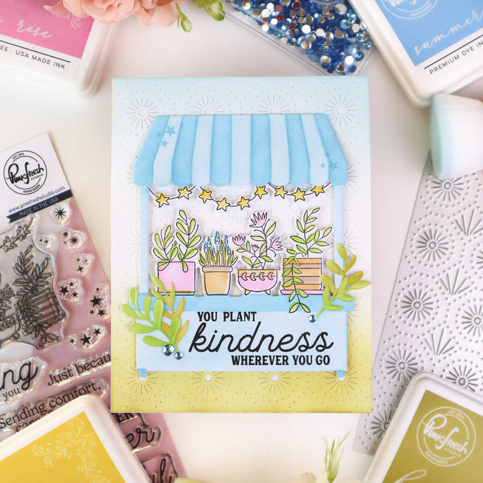 Flower Market stamp