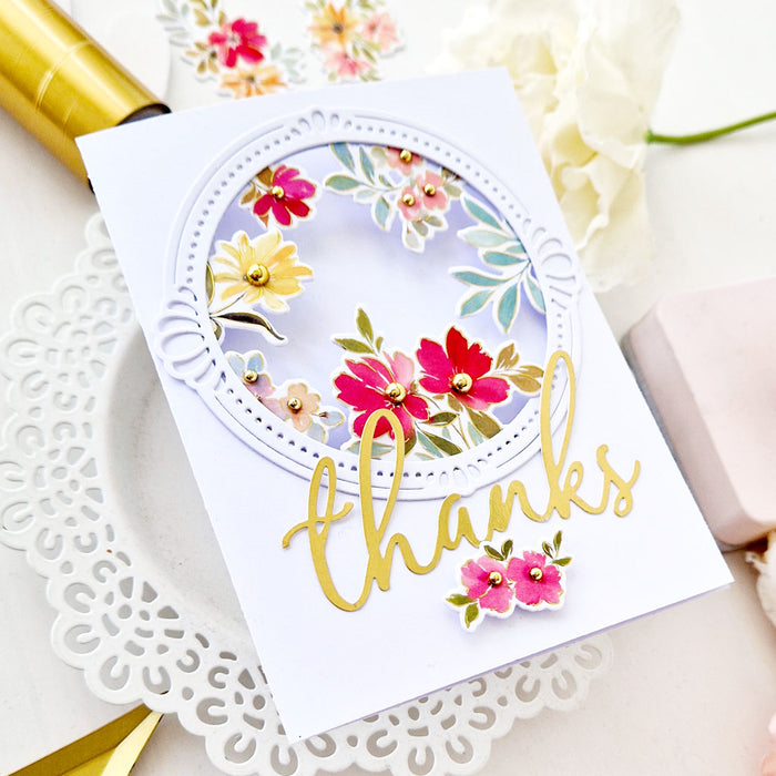 Foiled Script Sentiment ephemera