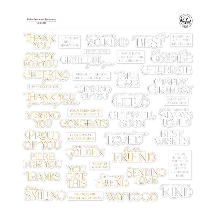Foiled Sentiment Ephemera