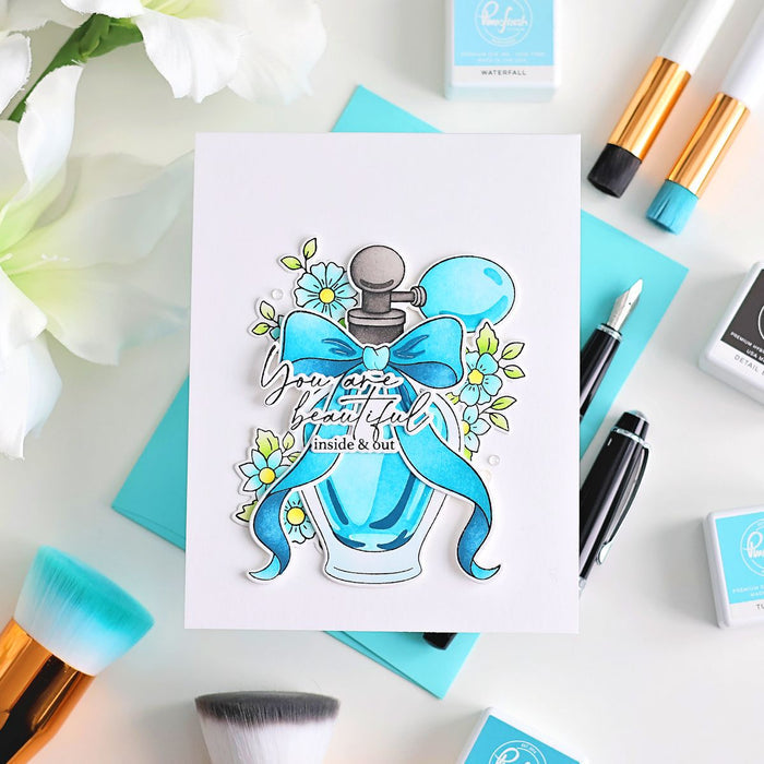 Fragrance Notes stencil