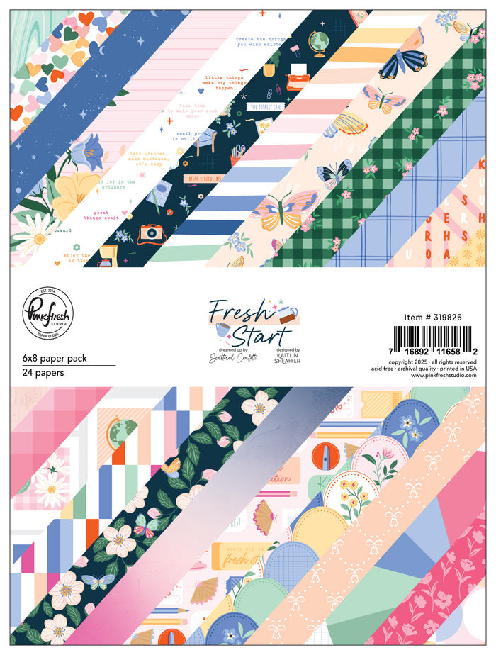 Fresh Start: 6x8 Paper Pack