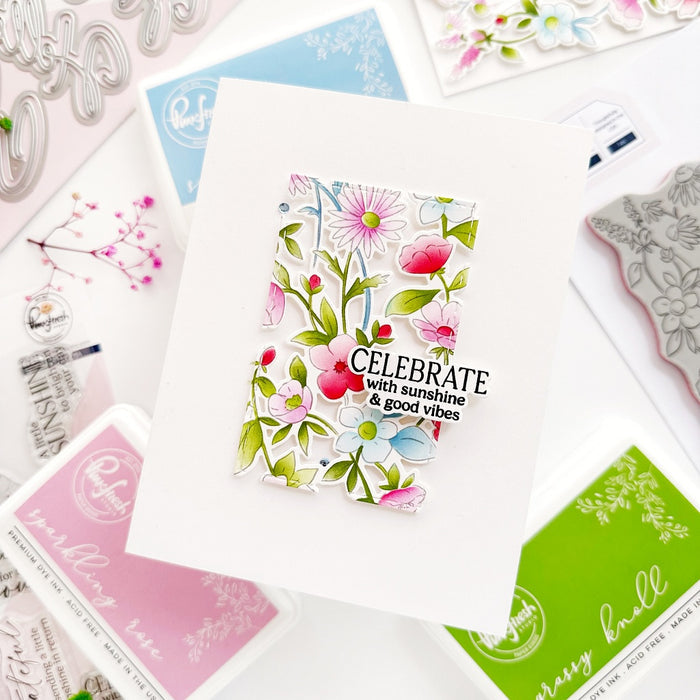 Garden Medley cling stamp