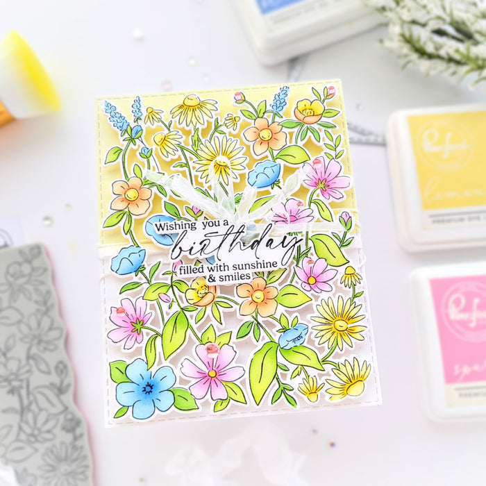 Garden Medley stencil