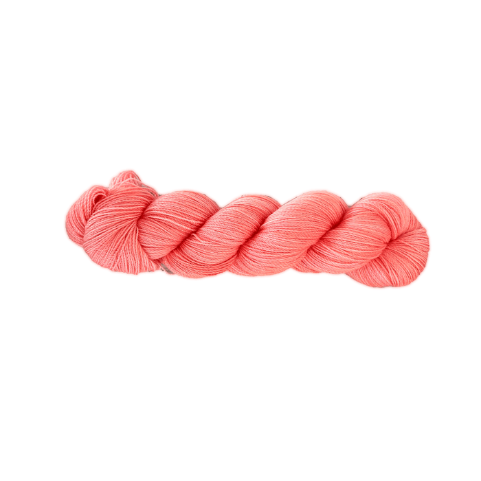 Mitten Fiber Arts Great Lakes Lace - Coral Nectar  | Yarn at Michigan Fine Yarns