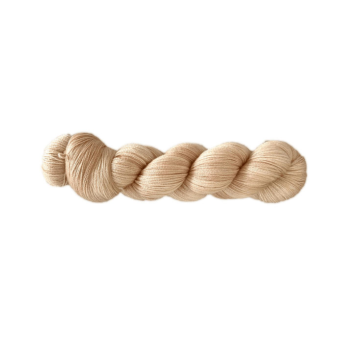 Mitten Fiber Arts Great Lakes Lace - Sand  | Yarn at Michigan Fine Yarns