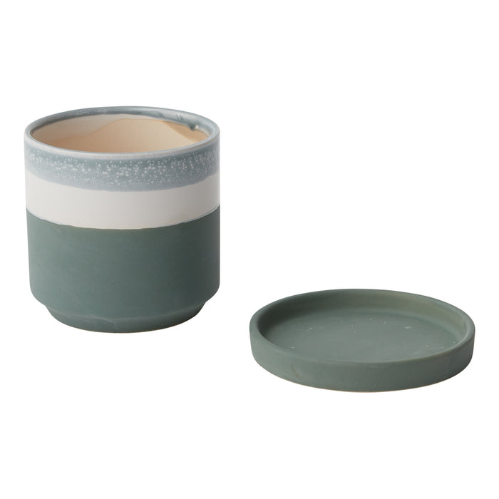 Greer Plant Pot with Tray - Rebel Villa