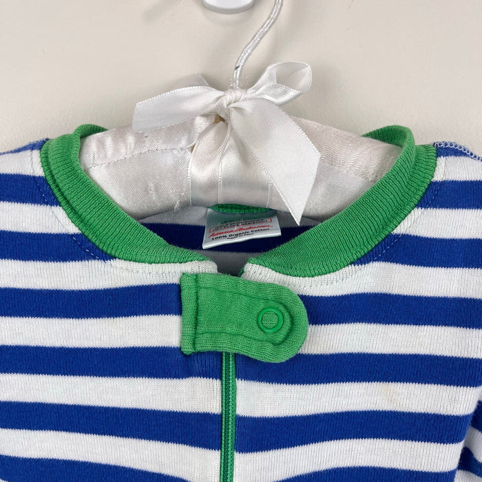 Hanna Andersson Blue Striped Pajamas 80 cm 18-24 Months