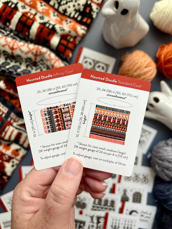 Pacific Knit Co. Haunted Doodle Card Expansion Deck -  | Accessories at Michigan Fine Yarns