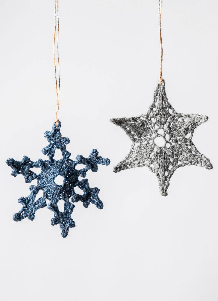 Blue Sky Fibers Holiday Frost Snowflakes Kit -Holiday Frost Snowflakes | Kits at Michigan Fine Yarns