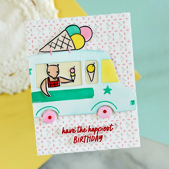 Ice Cream Truck stencil