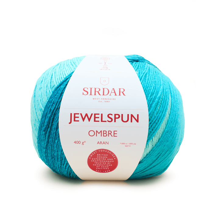 Sirdar Jewelspun Ombre - 103 - Ocean Blue 5054714621032 | Yarn at Michigan Fine Yarns