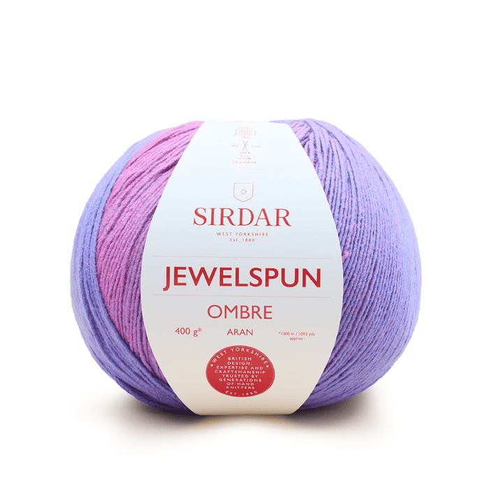 Sirdar Jewelspun Ombre - 104 - Violet Dawn 5054714621049 | Yarn at Michigan Fine Yarns