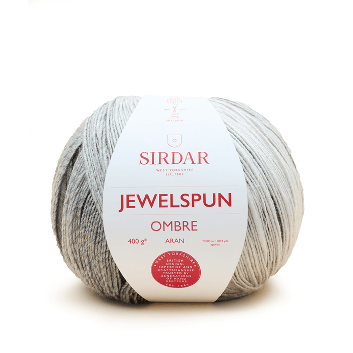 Sirdar Jewelspun Ombre - 105 - Silvery Moon 5054714621056 | Yarn at Michigan Fine Yarns