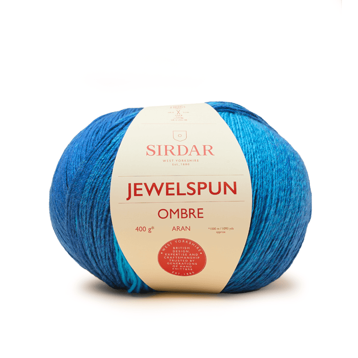Sirdar Jewelspun Ombre - 106 - Midnight Blues  | Yarn at Michigan Fine Yarns