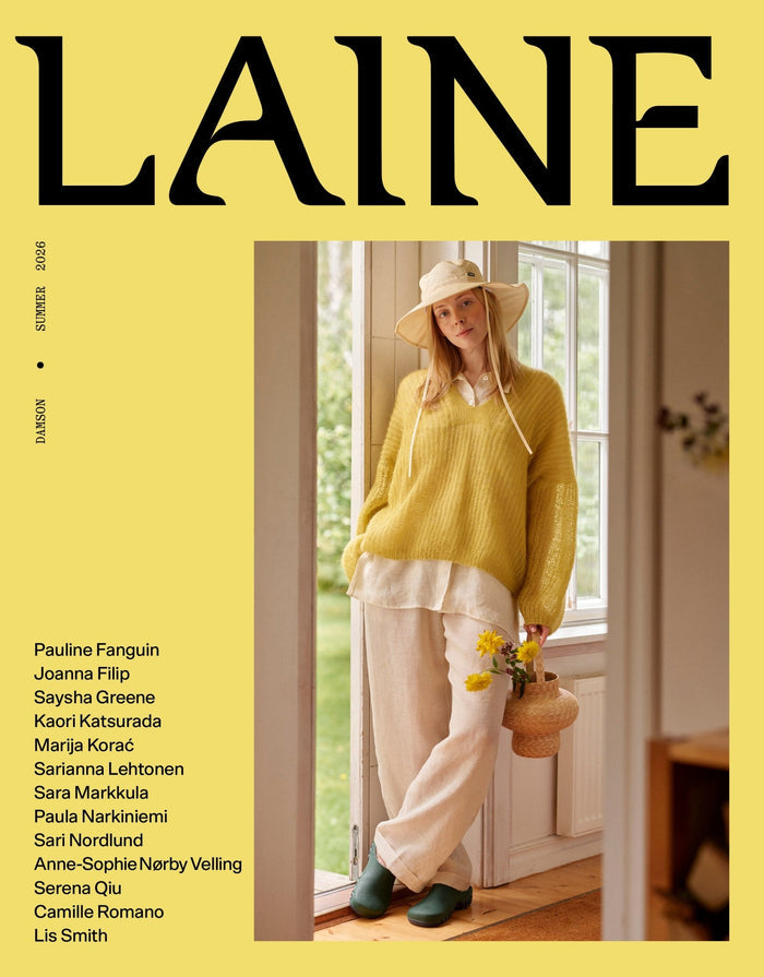 Laine Laine Magazine Issue 29: Damson -  | Knitting Book at Michigan Fine Yarns
