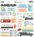 Legendary: Chipboard Phrase Stickers
