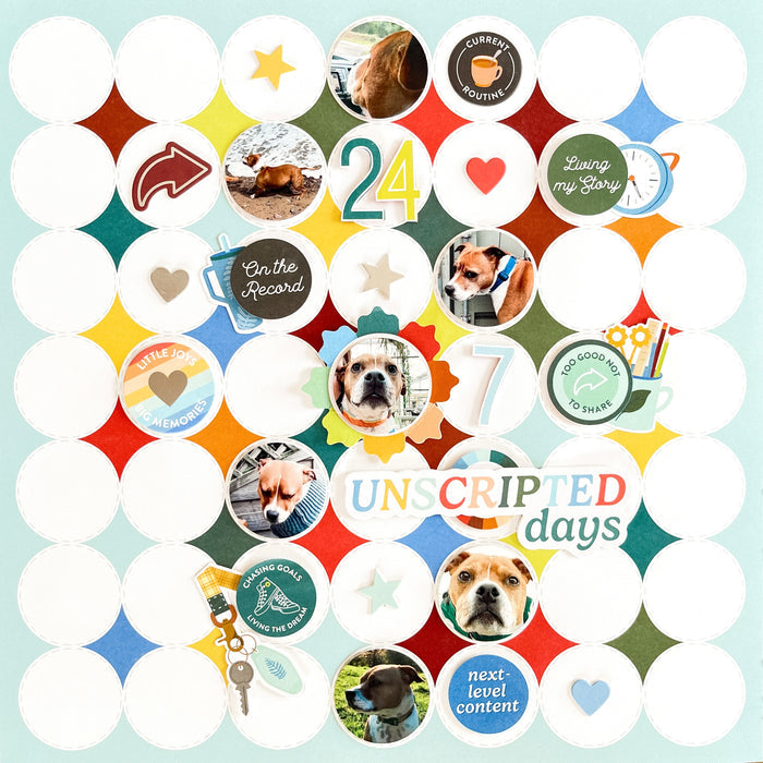 Legendary: Chipboard Phrase Stickers