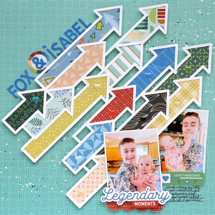 Legendary: Fabric Border Stickers