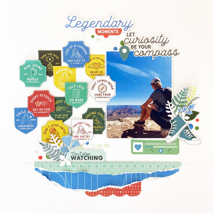 Legendary: Fabric Border Stickers