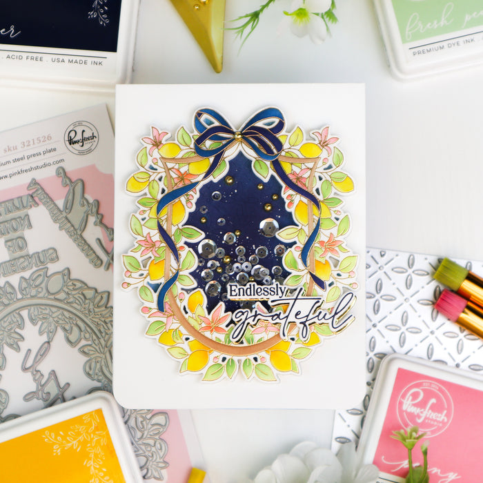 Lemon Blossom Crest stamp