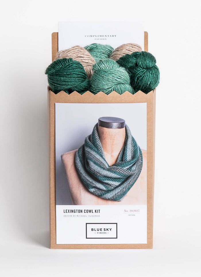 Blue Sky Fibers Lexington Cowl Kit -  | Kits at Michigan Fine Yarns
