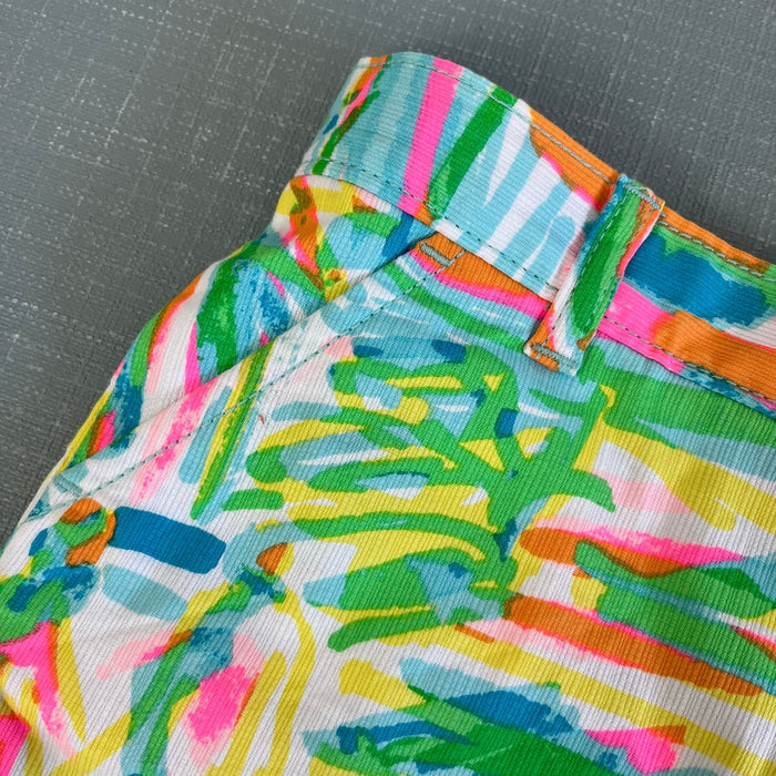 Lilly Pulitzer Mini Callahan Shorts Multi Sea Salt and Sun 7 NWOT