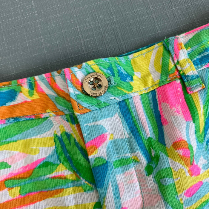 Lilly Pulitzer Mini Callahan Shorts Multi Sea Salt and Sun 7 NWOT