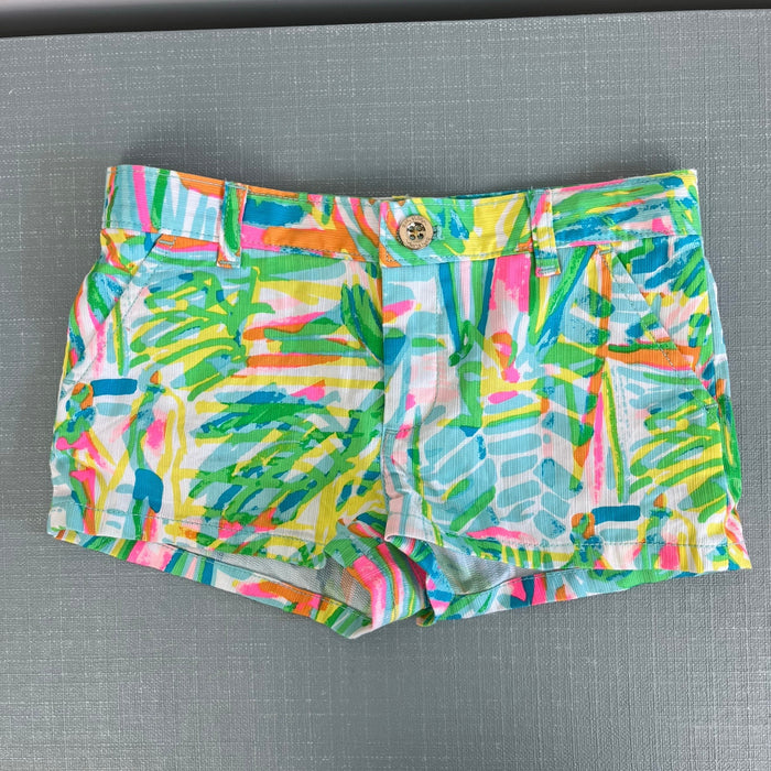 Lilly Pulitzer Mini Callahan Shorts Multi Sea Salt and Sun 7 NWOT