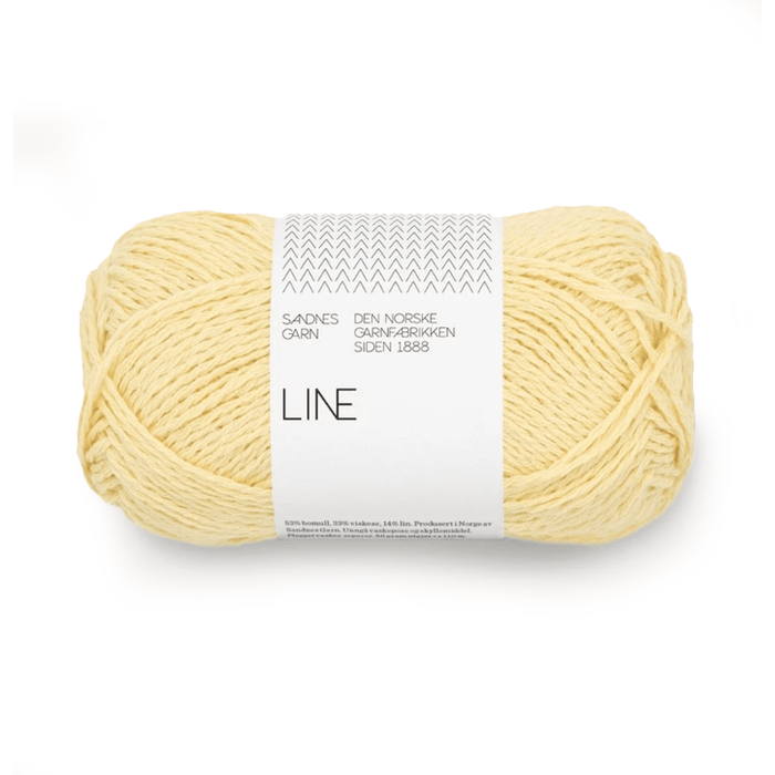 Sandnes Garn Line - 2112 - Light Yellow  | Yarn at Michigan Fine Yarns