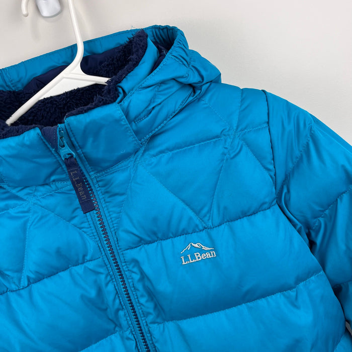 L.L. Bean Kids' Down Jacket Blue M 10/12